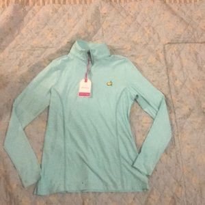 Magnolia Lane Half Zip Blue XS Pullover Masters